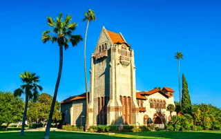 Tower Hall of San Jose State University in San Jose, California, USA – San Jose, cheap car insurance in California