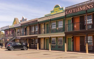 West-style hotels and Western architecture in Amarillo, Texas, USA – Amarillo, cheap car insurance in Texas