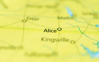 Map of the city of Alice, Texas, USA – Alice, cheap car insurance in Texas